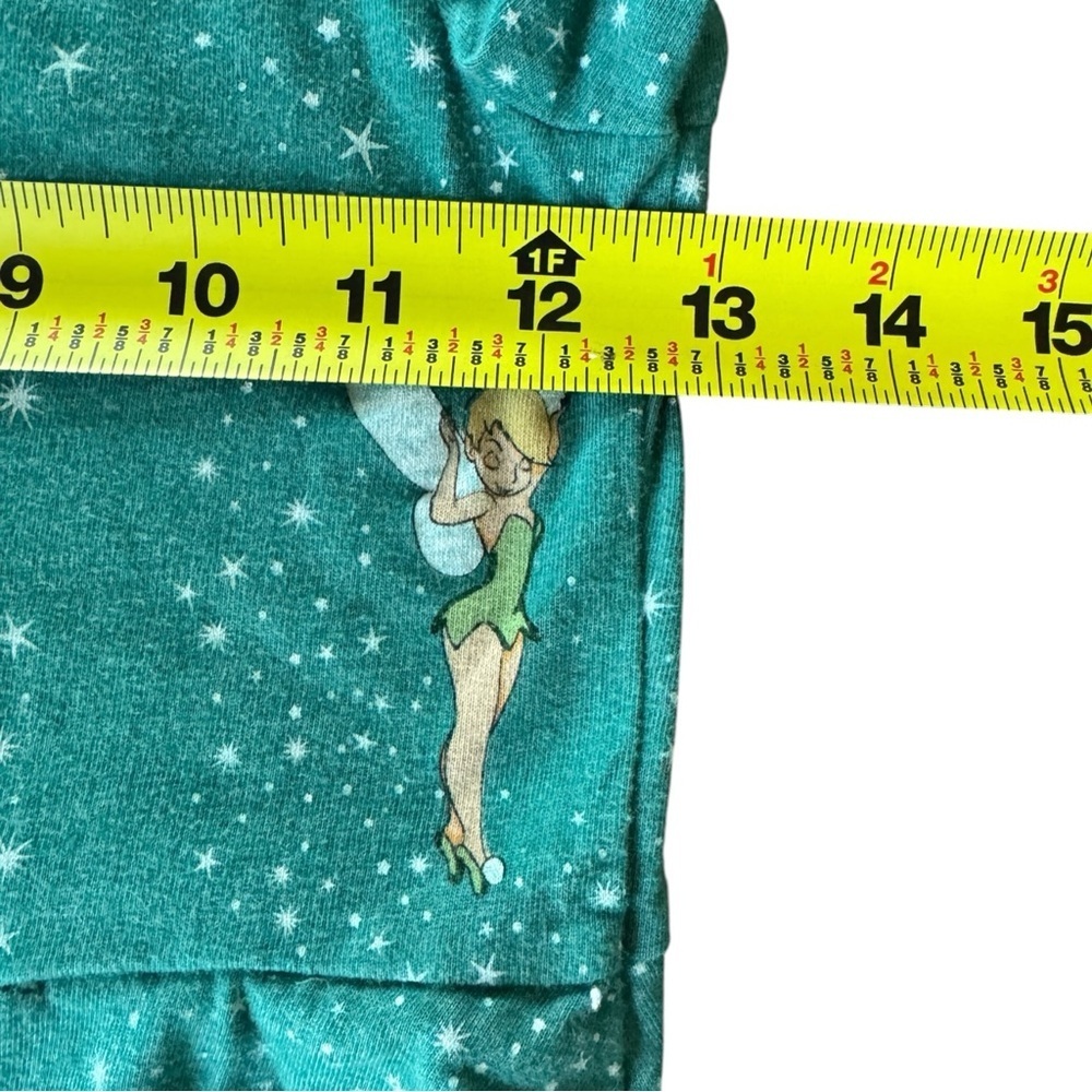 Disney Tinker Bell Dress Twirl Green Long Sleeve Girls Small 6/6x - Picture 4 of 5